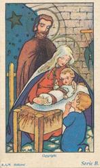 18 Kinder devotieprentjes van KAM serie B, Ophalen of Verzenden, Zo goed als nieuw, Kaart of Prent, Christendom | Katholiek