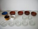 14 Dessert/Creme Brulee Schaaltjes - zgan - per stuk, Ophalen of Verzenden, Overige stijlen, Glas, Schaal of Schalen