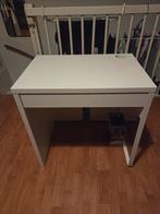 Bureau met lade en stalen poten, Huis en Inrichting, Bureaus, Ophalen of Verzenden, Gebruikt, Bureau