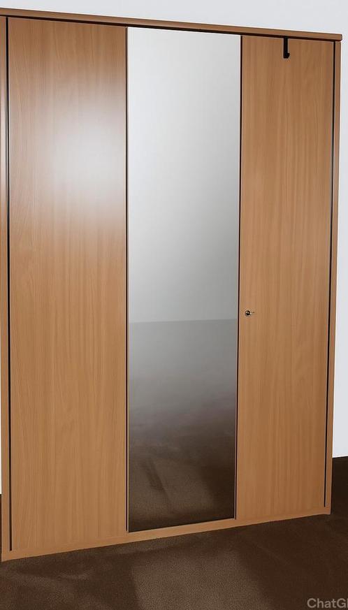 Prachtige Degelijke 3 deurs kledingkast, Huis en Inrichting, Kasten | Kledingkasten, Zo goed als nieuw, 200 cm of meer, 200 cm of meer