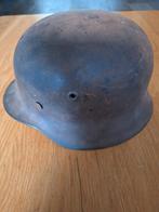 Duitse helm WW2 stahlhelm., Verzamelen, Ophalen of Verzenden, Landmacht, Duitsland, Helm of Baret