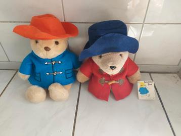 Twee Paddington Beer knuffels in zeer goede staat.  30 cm , beschikbaar voor biedingen