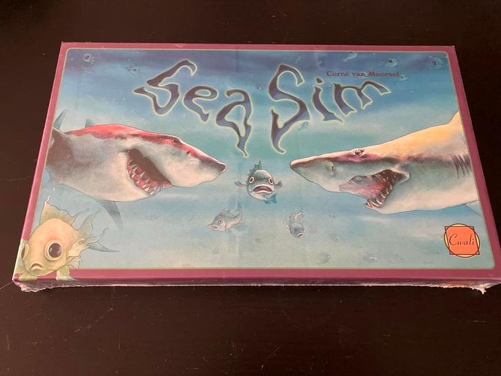 Sea Sim Bordspel - Nieuw in Folie!, Hobby en Vrije tijd, Gezelschapsspellen | Bordspellen, Nieuw, Een of twee spelers, Ophalen of Verzenden