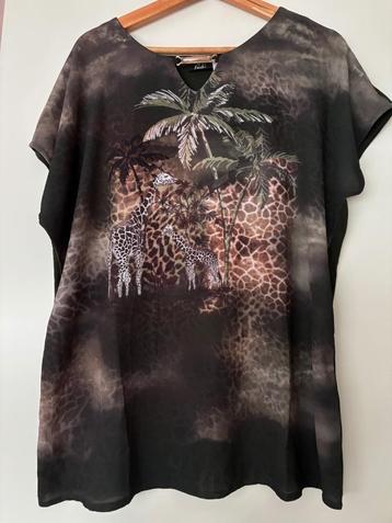 Shirt met giraffen maat 46 NIEUW!!! beschikbaar voor biedingen