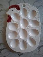 Eierbord aardewerk bord voor gevulde eieren en meer decorati, Ophalen of Verzenden