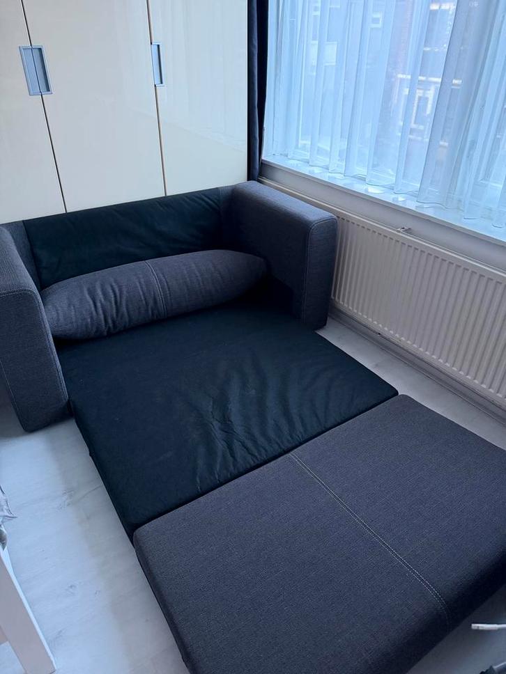IKEA Slaapbank - Comfortabel en praktisch!, Huis en Inrichting, Banken | Sofa's en Chaises Longues, Zo goed als nieuw, Tweepersoons