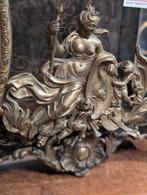Grote antieke console klok Boulle 145h  65 b, Antiek en Kunst, Antiek | Klokken, Ophalen