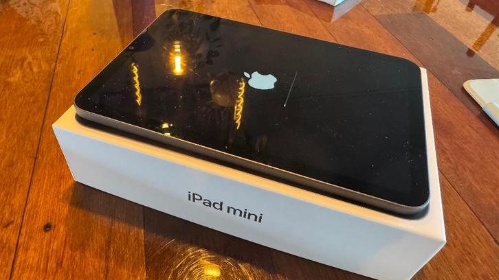 Apple iPad mini 6 WiFi 256GB Space Grey, Computers en Software, Apple iPads, Zo goed als nieuw, Apple iPad Mini, Wi-Fi, 8 inch