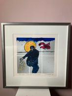 Corneille - 'The Art of Business' Litho 1989 - Ingelijst, Antiek en Kunst, Ophalen