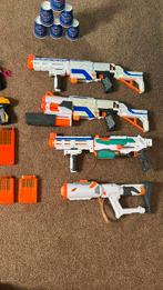 Nerf guns met kogels, bekers en riem, Kinderen en Baby's, Speelgoed | Buiten | Actiespeelgoed, Ophalen of Verzenden