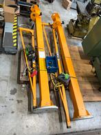 Abus zwenkkolomkraan 125kg - 370cm hoog, 250cm arm, Doe-het-zelf en Verbouw, Lieren en Takels, Ophalen, Abus, Dimatech, Abus