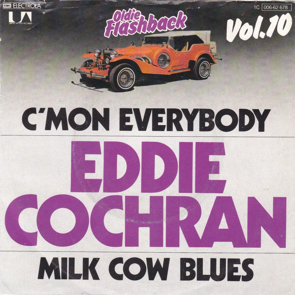 Eddie Cochran, Cd's en Dvd's, Vinyl Singles, Gebruikt, 7 inch, Single, Ophalen of Verzenden