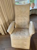 Relax stoel leer bekleed merk Jori, Huis en Inrichting, Fauteuils, Ophalen of Verzenden, Zo goed als nieuw, Leer, 50 tot 75 cm