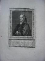 Portret van de predikant Gerard Johan Nahuys 1781 Vinkeles, Antiek en Kunst, Kunst | Etsen en Gravures, Ophalen of Verzenden