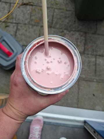 Tegelverf Histor nieuw roze en oud roze beschikbaar voor biedingen
