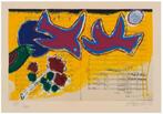 Zeefdruk Corneille, Antiek en Kunst, Kunst | Litho's en Zeefdrukken, Ophalen