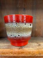 Prachtige vintage bloempot ,groot,diameter 19 cm ,Carstens, Ophalen of Verzenden