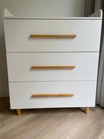 Commode met 3 lades en opstaande rand, 50 tot 70 cm, Ophalen of Verzenden, Zo goed als nieuw, 75 tot 100 cm