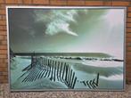 Ikea Vilshult canvas print in lijst strandzicht, Huis en Inrichting, Ophalen, Gebruikt, 125 cm of meer, Print