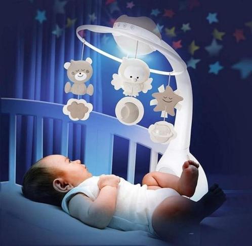 Baby mobiel met muziek 3-in-1 --5 voorradig, Kinderen en Baby's, Speelgoed | Babyspeelgoed, Nieuw, Mobiel, Ophalen