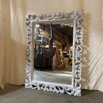 Barok spiegel - Houten lijst Wit - 120 x 90 cm - TTM Wonen