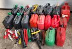 Partij 18 brandstoftanks, jerrycan 5 & 10 liter, Watersport en Boten, Ophalen, Gebruikt, Motor en Techniek