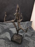 Bronzen beeld- dansend paar, Antiek en Kunst, Ophalen of Verzenden