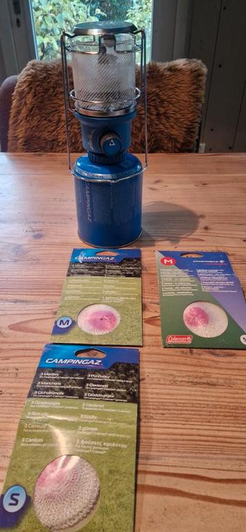 Campingaz Lamp met Ontsteking + Gasfles beschikbaar voor biedingen
