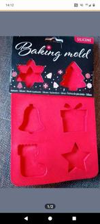 Siliconen bakvorm kerst, Ophalen of Verzenden, Nieuw, Taarten of Cupcakes, Bakvorm