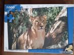 PUZZEL 1000 LEEUWIN WILD HORSE 48X67CM €3,50, Ophalen of Verzenden, 500 t/m 1500 stukjes, Zo goed als nieuw, Legpuzzel