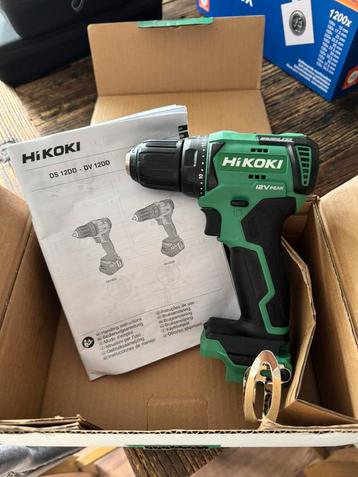 Te koop compacte Hikoki DS12DD accuboormachine nieuw in doos beschikbaar voor biedingen