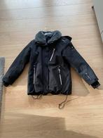 Heerlijke skijas kleur zwart met bont kraagje., Kleding | Dames, Jassen | Winter, Ophalen of Verzenden, Zo goed als nieuw, Maat 38/40 (M)