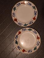 Boerenbont dinerbord, Boch, Huis en Inrichting, Keuken | Servies, Ophalen, Gebruikt, Bord(en), Boerenbont