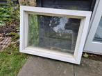 Nieuw hardhouten kozijn met enkel glas, Ophalen, Nieuw, Gevelraam of Ruit