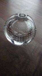Spijkerglas vaasje van A.D. Copier, Leerdam, Ophalen of Verzenden