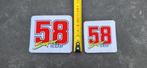 Marco Simoncelli opnaai badges SuperSic 58, Ophalen of Verzenden, Nieuw