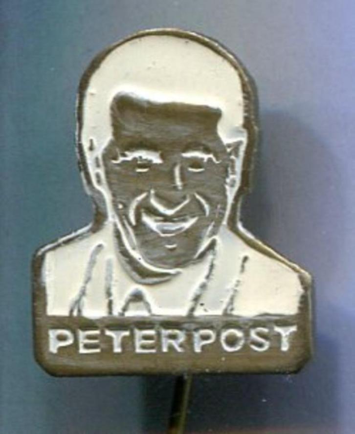Peter Post oranje op koper wielrenner speldje ( S_175 ), Verzamelen, Speldjes, Pins en Buttons, Nieuw, Speldje of Pin, Figuurtje