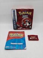 Pokemon Ruby Gameboy Advance CIB, Spelcomputers en Games, Games | Nintendo Game Boy, Avontuur en Actie, ., 1 speler, Ophalen of Verzenden