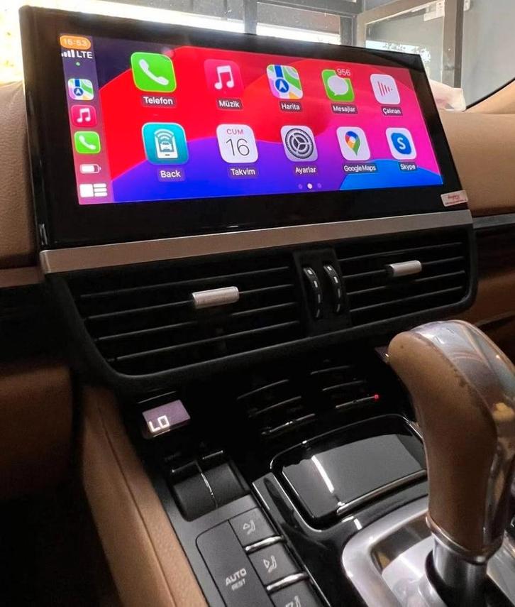 apple carplay navigatie porsche cayenne carkit android 14, Auto diversen, Autoradio's, Ophalen of Verzenden