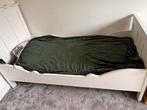 Ledikant wit, Huis en Inrichting, Slaapkamer | Bedden, Ophalen, Gebruikt, 90 cm, Eenpersoons