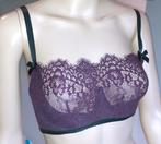 Niet voorgevormde paarse kanten Bh Hunkemoller 75D, Ophalen of Verzenden, Paars, BH
