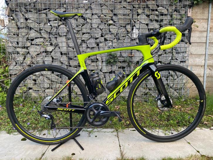 Scott Foil 20 disc maat 56, Fietsen en Brommers, Fietsen | Racefietsen, Zo goed als nieuw, Heren, Overige merken, Meer dan 20 versnellingen