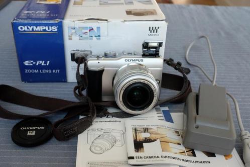 Olympus PEN E-PL1 digitale fotocamera, Audio, Tv en Foto, Fotocamera's Digitaal, Gebruikt, Compact, Olympus, Minder dan 4 keer
