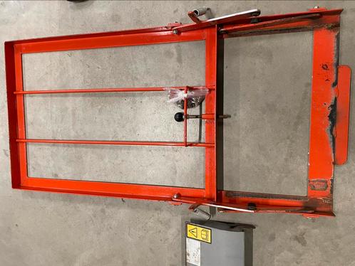Klaprek voor Euro-pallets + metalen batterijdeksel, Doe-het-zelf en Verbouw, Palletwagens en Pompwagens, Gebruikt, Ophalen
