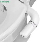 Samodra Bidet Toiletzitting, Doe-het-zelf en Verbouw, Sanitair, Ophalen of Verzenden, Nieuw, Chroom, Toilet