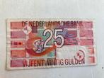 25 Gulden bankbiljet uit het jaar 1989., Postzegels en Munten, Bankbiljetten | Nederland, Ophalen of Verzenden, 25 gulden, Los biljet