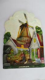 Hobra reliëf tegel Holland., Ophalen of Verzenden