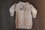 Handgebreid wollen vest nieuw, Ophalen of Verzenden, Nieuw, Maat 38/40 (M), Beige