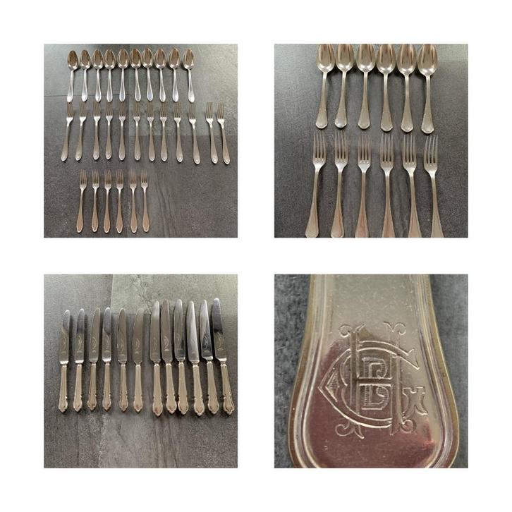 Bestek zilver divers, Antiek en Kunst, Antiek | Bestek, Ophalen of Verzenden