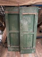 Oude boerderij luiken voor ramen, Gebruikt, Raamkozijn, Minder dan 75 cm, Hout